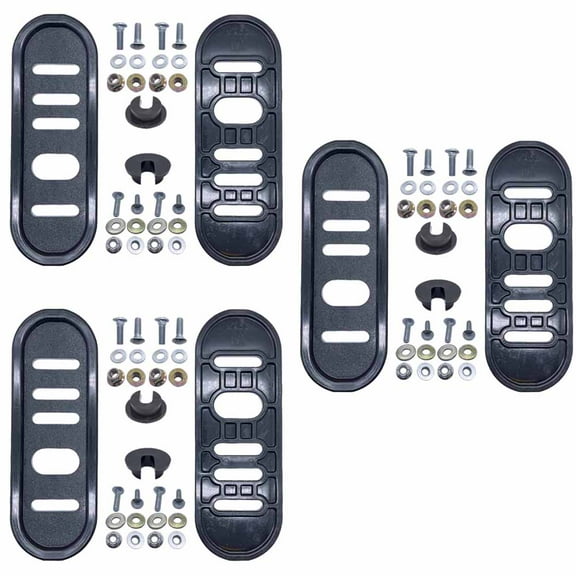 6Pk Universal Snow Blower Skid Shoe kit for MTD Ariens 490-241-0010 731-06472