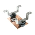 thumbnail image 4 of Caddy Erico EGBA14406CC nVent Copper Grounding Busbar w/ Bracket, 1/4-Inch x 4-Inch x 6-Inch, 4 of 4