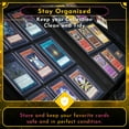 thumbnail image 5 of Legendary Protectors Toploader Binder, Holds 216 Toploaders, 9 Pocket, Double-Sided Sleeves for 3" x 4" Rigid Card Holders, Ideal for Trading Cards or Sports Cards, Leather Reinforced, Stitched Edges, 5 of 6