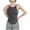Gray, variant on ShomPort Womens Sleeveless Camisole Thin Straps Racerback Seamless Stretchy Tank Tops Comfort Breathable Trendy Sleepwear