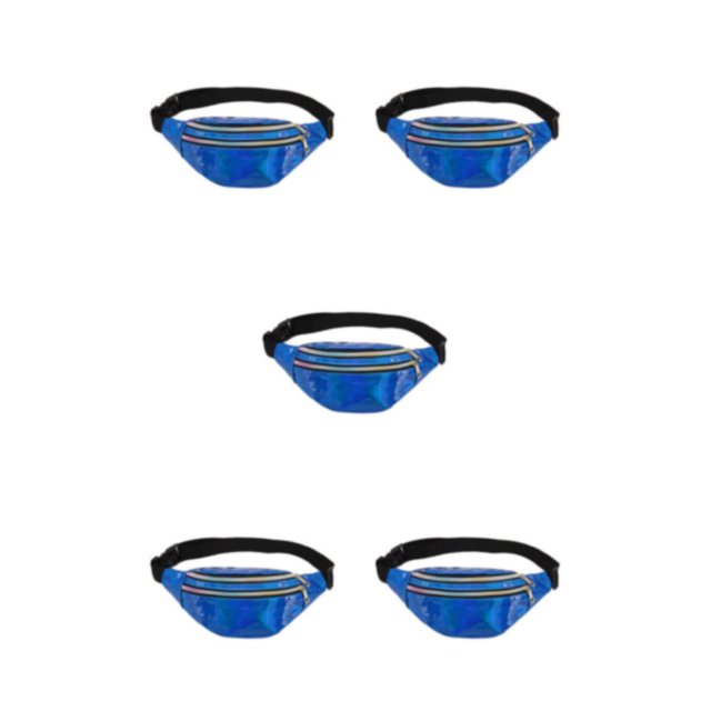Sonducket Riñonera de moda de PU Manténgase a la moda mientras mantiene las manos libres Riñoneras Riñoneras de mujer azul Type2 NO2