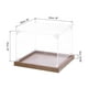 thumbnail image 2 of Exhibidor Acrílico Único Bargains, Caja de Exhibición Transparente de 8"x8"x6" Organizador de Almacenamiento a Prueba de Polvo para Coleccionables y Figuras de Acción, 2 of 7
