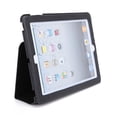 thumbnail image 3 of iPad 3 Black PU Leather Slim Portfolio Case Protective Sleeve Cover Stand w Sleep Mode W6N, 3 of 7