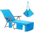 thumbnail image 1 of Lounge Chair Cover Microfiber Beach Towel Pool Lounge Chair Cover, 1 of 3
