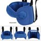 thumbnail image 4 of Soporte de cabeza de coche para bebé, asiento de seguridad para niños, suave y cómodo, reposacabezas ajustable para coche, almohada de seguridad para coche, para bebé, niño, adulto, azul Feliz Sencillez, 4 of 4