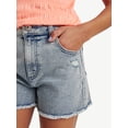 thumbnail image 3 of Justice Girls Denim Shorts, Slim & Plus, Sizes 6-18, 3 of 5