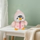 thumbnail image 5 of Pingüino de peluche Juguete suave peludo Muñeco de peluche | Figura de animal coleccionable de peluche | Múltiples Colores Rosa Azul Marrón | 9,8 x 5,9 x 3,9 pulgadas | Acogedor regalo decorativo |, 5 of 5