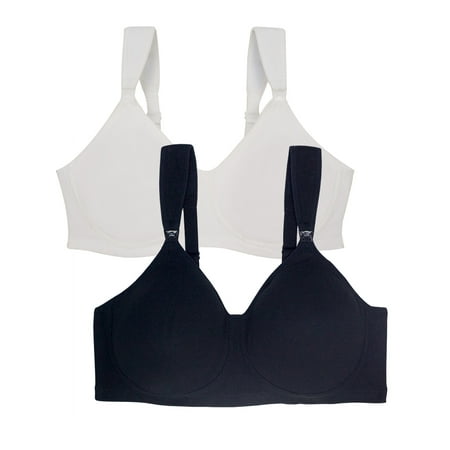Loving Moments by Leading Lady 2 Pack Maternity to Nursing Wirefree Bra with Full Sling, Style (Best Sports Bra For 40dd)