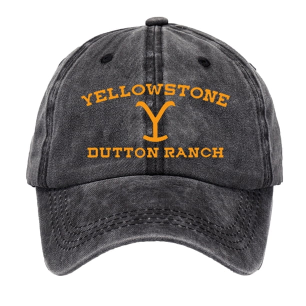 Yellowstone Dutton Ranch Hat Crossed Ponytail Baseball Cap Old Outdoor Sunscreen Hat