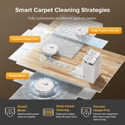 Roborock Qrevo Series Robot Vacuum and Mop, Auto Mop Washing&Drying, 8000Pa Suction, Self-Emptying, Anti-Tangle Brushes, Smart Obstacle Avoidance (QV 35A)