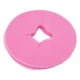 thumbnail image 2 of 100 Uds cubierta facial de masaje tela desechable con diseño de agujero redondo rosa para salón de casa, 2 of 8