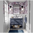 thumbnail image 2 of S4sassy Self-Stick Decorative Wallpaper, Pastel Peach Blossom Print Wall Paper, Textured Vinyl Waterproof Contact Paper, Pink, 25"x120" Removable Renter Friendly Wall Covering For Bedroom, Livingroom, 2 of 8