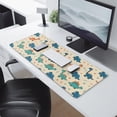 thumbnail image 2 of Long Mouse Pads for Desk,Beige Cartoon Dinosaurs Plants Pattern Desk Mats on Top Of Desks, Desk Mouse Pad Extra Large with 3mm Non-Slip Base and Stitched Edge for Gaming,Office,Work,Home 31.5"x11.8", 2 of 6