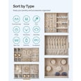 thumbnail image 4 of Joyero SONGMICS con ventana de cristal, organizador de 5 capas, 4 of 8