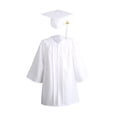 thumbnail image 1 of 1 Ensemble de Robe de Graduation avec Chapeau Polyester Robe Académique pour Enfant-Yvan, 1 of 5