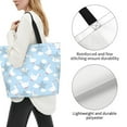 thumbnail image 2 of Xecao Cute Goose On A Blue Sky for Tote Bag for Women, Tote Shoulder Bag with a littlw pocket and Handbag for Travel, Work, 2 of 5