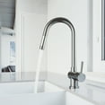 thumbnail image 6 of VIGO Gramercy Single Handle Pull-Down Spout Kitchen Faucet in Stainless Steel, 6 of 12