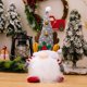 thumbnail image 1 of Inicio Navidad Año Nuevo 2023 Regalos para niños Muñeco elfo de peluche navideño sin rostro de 40 cm con luz LED, 1 of 4