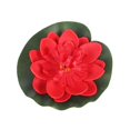 thumbnail image 2 of 1Pc Simulation Lotus Flower Mini Artificial Pond DIY Home Fish Tank Decoration Peach Red, 2 of 13