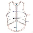 thumbnail image 7 of Small Equestrian Horse Riding Vest Safety Protective Hilason Dark Denim, 7 of 7