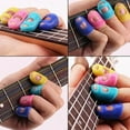 thumbnail image 3 of UDIYO 4Pcs Guitar Fingertip Protectors Finger Guards for Ukulele Guitar Accessories, 3 of 5
