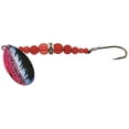 thumbnail image 1 of Gibbs G-0177RB-8RR Sparkler In-Line Spinner #8 Hook, Rainbow Tiger/Ruby Red Bead, 1 of 1