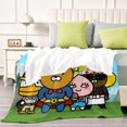 thumbnail image 4 of Amigos Kakao anti-pilling, suave, ligera, esponjosa y acogedora de lujo para hogar y cocina – Perfecta para niños y adultos,100X130cm, 4 of 6