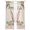 Beige, variant on Easter Sheer Curtains 96 Inch Length 2 Panels Set Window Treatments, Spring Farmhouse Watercolor Bunny Flower Wood Grain Rod Pocket Semi Curtains for Living Room/Bedroom/Kitchen Décor, 104"W x 96"L
