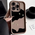 thumbnail image 4 of Soft TPU Phone Case For iPhone 13 Pro Max 11 15 14 12 XR X XS 7 8 Plus SE SE3 14promax 15promax Len Protection Cat Funda Cover, 4 of 4