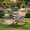 Brown, variant on Senfot Adjustable Outdoor Patio Chaise Lounge Chair with Pillow, All Weather Steel Frame Breathable Mesh Pool Side Recliner for Yard Garden Backyard - Gray