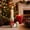 Green, variant on huayou Candy Cane Shaped Taper Candle Holder with Glossy Ceramic Finish and Bow, Festive Candlestick for Christmas Table Setting, Fireplace, Indoor Seasonal Display