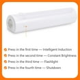 thumbnail image 2 of Generic Motion Sensor Closet Lights Under Cabinet Lighting with Flashlight Warm Wireless Stick-on Lights with Rechargeable Battery 9 LED Night Light Bar Magnetic Motion Sensor Night Light for Bedroom, 2 of 8