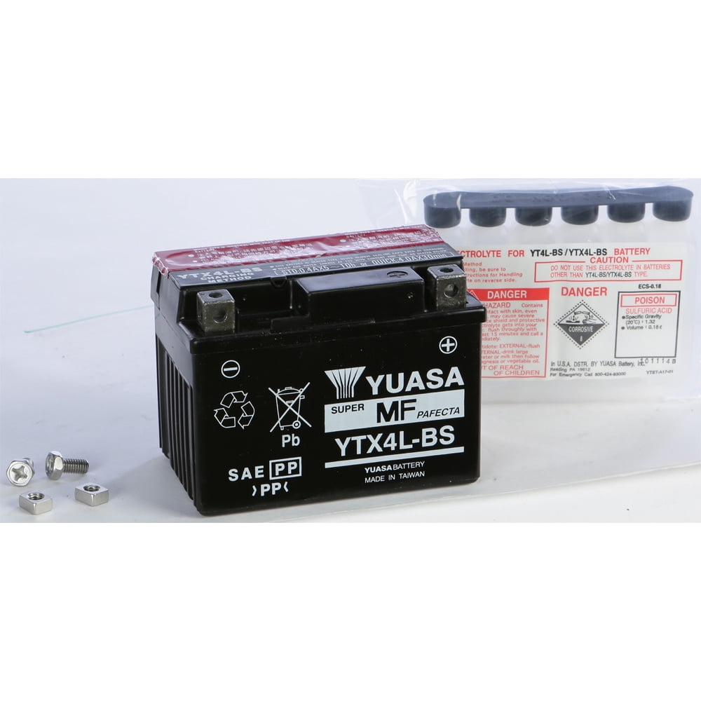 Аккумулятор yuasa ytx4l bs