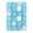 Crystal Blue, variant on Modular Cooling Ice Tile Hamster Mat Splicable Breathable Small Pet Heat Relief Pad For Guinea Pig Gerbil Cage Summer Temperature Control Supply