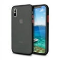thumbnail image 2 of Entronix Shockproof Matte Case Designed for iPhone Xs Max, with Soft TPU Bumper, Slim Case Black, 2 of 2