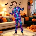 thumbnail image 6 of Matching Family Halloween Pajamas Set - 2026 Cute Ghost & Pumpkin Print Two-Piece Sleepwear Pjs - Family Matching Pajamas Soft Holiday Jumpsuit Loungewear for Family, 6 of 6