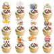 thumbnail image 1 of Adornos para tarta Billuyoard conejo y zanahoria 12 piezas pastel temático de Pascua, 1 of 1