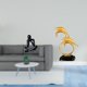 thumbnail image 2 of Figura decorativa de escritorio ThinkerDesktop, escultura abstracta de un delfín, adorno de resina creativa, ideal para la oficina, el hogar o como re, 2 of 8