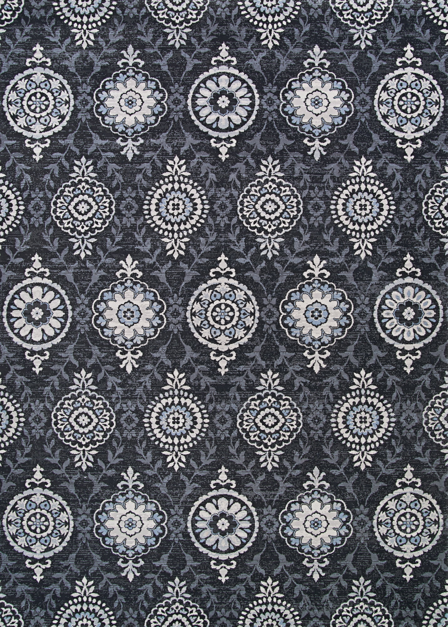 Couristan Sultan Treasures Kash Area Rug, 3'11" x 5'3", Warm Slate
