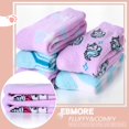 thumbnail image 4 of Calcetines Peludos de Unicornio para Mujer EBMORE, 5 Pares, Calidez y Comodidad, 4 of 7