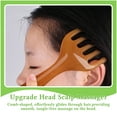 thumbnail image 4 of Scalp Massager Handheld Comb Resin Relax Massage Tool - Manual Relaxation Tool for Soothing Head Massage - Set of 2, 4 of 6