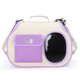thumbnail image 5 of El transportín para mascotas más vendido, bandolera portátil de lujo para exteriores, gran capacidad, plegable, bolsa de viaje para gatos, 5 of 5