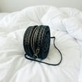 thumbnail image 3 of Misenka Handicraft Alice Round Crossbody Bag (Black) New with Tag, 3 of 5