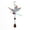 Blue 1, variant on nvzhuang Solar Dragonfly Wind Chimes for Outside Creative Wind Spinners Hanging Decor for Home Garden Patio