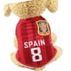 thumbnail image 2 of Chaleco de malla roja para aficionados españoles, talla XL Camiseta Vivid Dog World Cup, 2 of 8