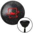 thumbnail image 1 of American Shifter  Red Domo Dancing Black Retro Metal Flake Shift Knob with M16 x 1.5 Insert Shifter Brody, 1 of 1