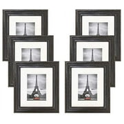 Studio 500~Newest Collection 8 x 10-inch Wall & Tabletop Rustic Distressed  Picture Frames comes w/Mat with an Opening for a 5x7 Photo/Image/Pictures