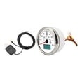 thumbnail image 3 of GPS Compteur de Vitesse, Odomètre Résistant aux Intempéries Haute Précision 80MPH Anti-Buée Économie d'Énergie Antirouille avec Rétroéclairage Coloré pour Bateau pour Voiture pour RV Blanc, Noir, 3 of 7