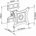 thumbnail image 4 of XUCP-Tilting Wall Mount for 13-30in TVs, 4 of 4