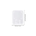 thumbnail image 4 of 10pcs Clear Plastic Memory Card Case Compatible with SD Micro SD T-Flash Card, 4 of 10